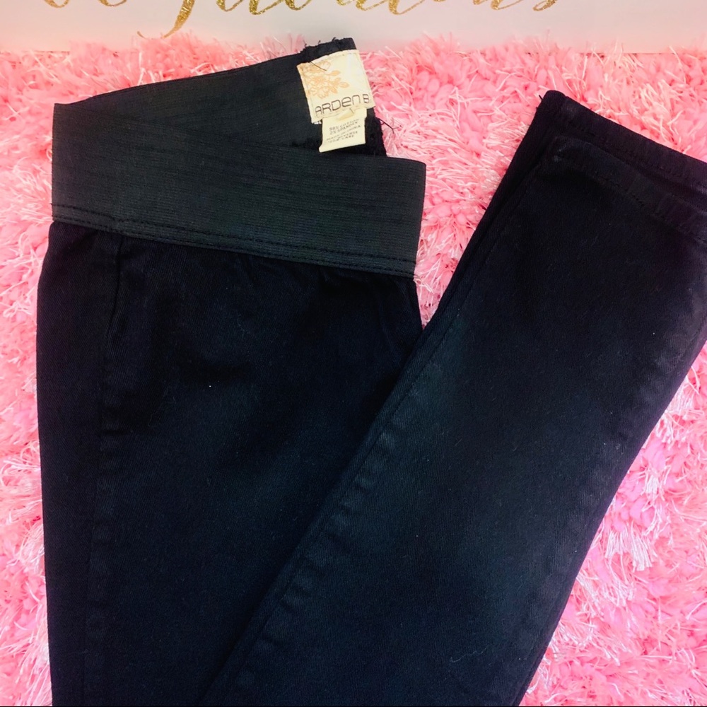 4/$30 Arden B aDenin Jeggings Nlack Size Large